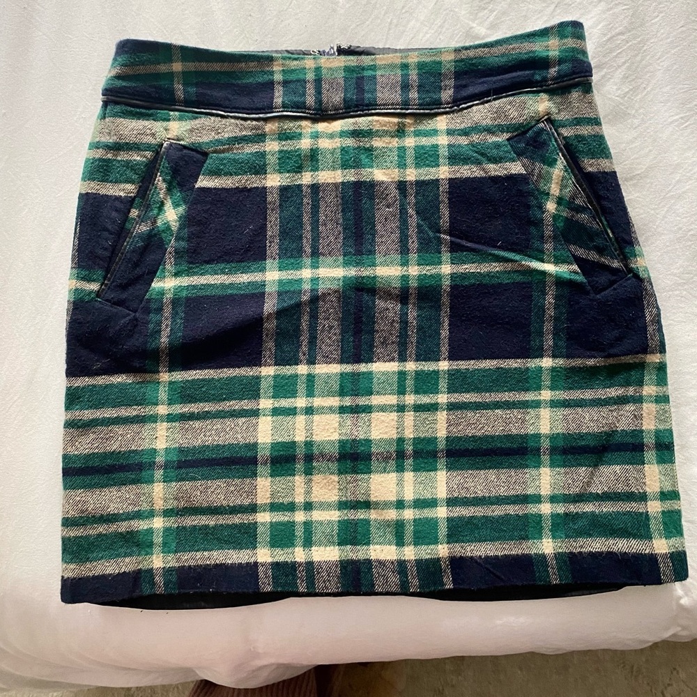 Vintage Tommy Hilfiger plaid skirt